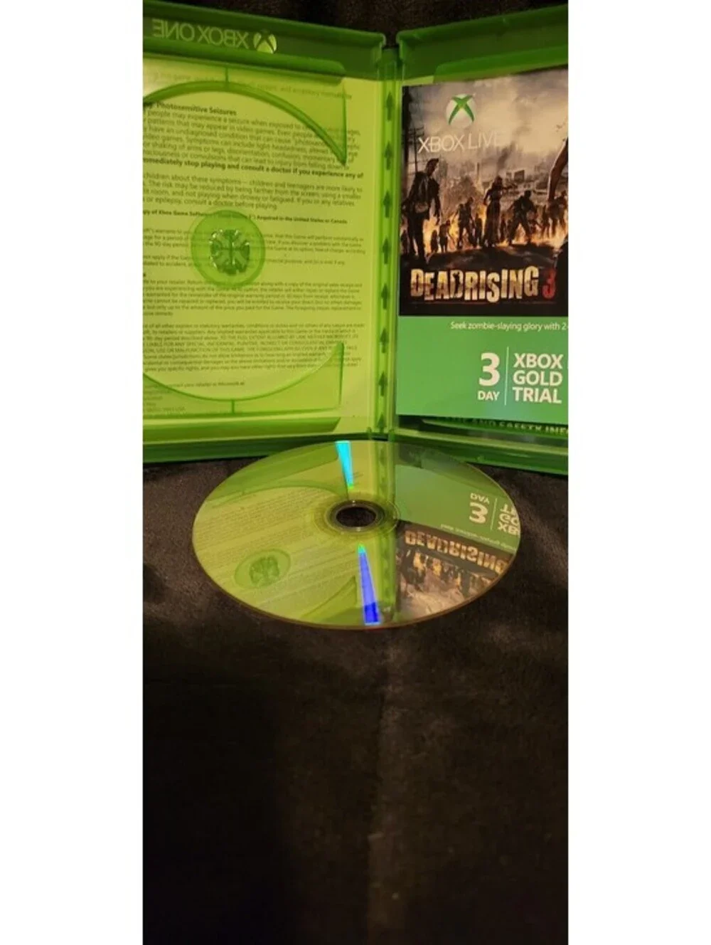 Dead Rising 3 Microsoft Xbox One 2013 Zombie Survival Action Horror Video Game